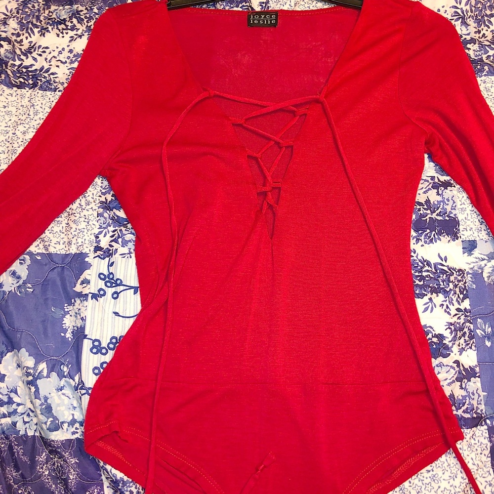 Joyce Lesli long sleeve bodysuit